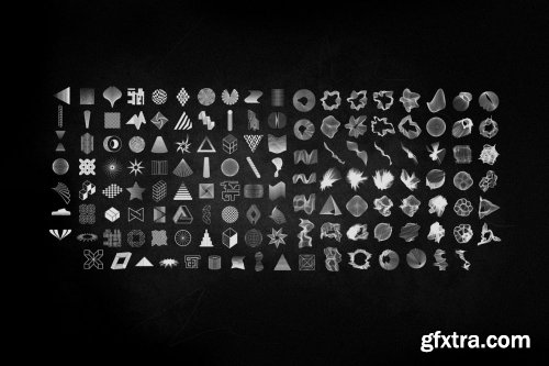 CreativeMarket - Abstract Shapes and Texures 4931784