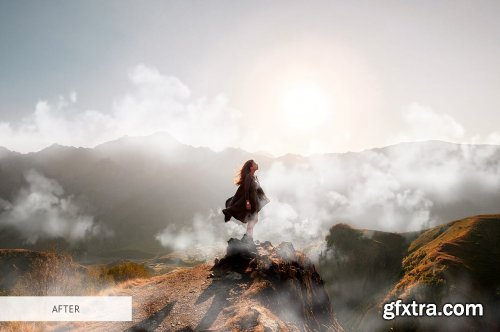 CreativeMarket - White Smoke Overlays Photoshop 4949072