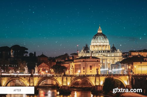 CreativeMarket - Stars Overlays Photoshop 4939984