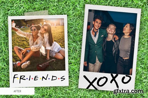 CreativeMarket - Polaroid Overlays Photoshop 4940221