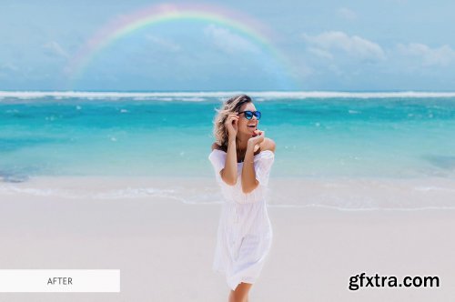 CreativeMarket - Rainbow Overlays Photoshop 4940455