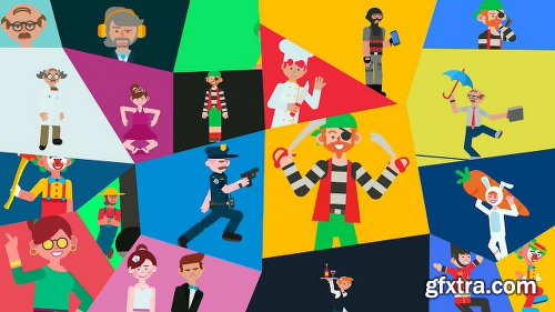 Videohive Design and Motion Character Kit V2 20838034