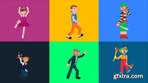 Videohive Design and Motion Character Kit V2 20838034