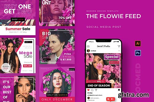 Flowie Feed Instagram Post