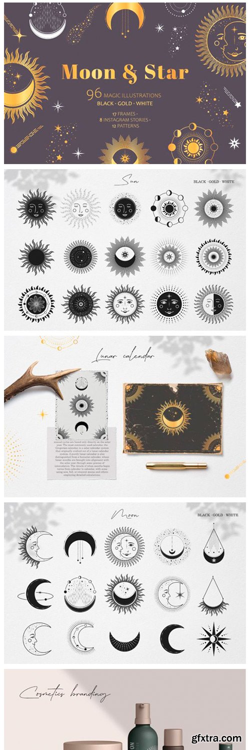 Moon & Star Magic Celestial Pack 4254158 Moon & Star Magic Celestial Pack 4254158
