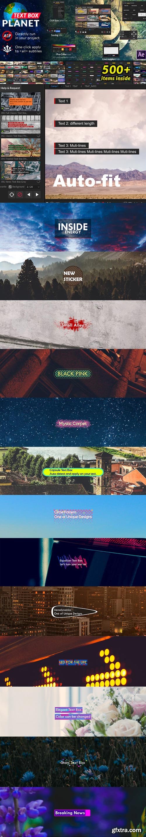 Videohive - Text Box Planet v1.0 - 26020399