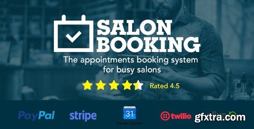 CodeCanyon - Salon Booking v3.40 - Wordpress Plugin - 15963435 CodeCanyon - Salon Booking v3.40 - Wordpress Plugin - 15963435