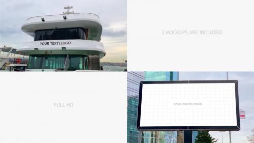 MotionArray - Mockup Of City Advertising 8 | Cruise - 272294
