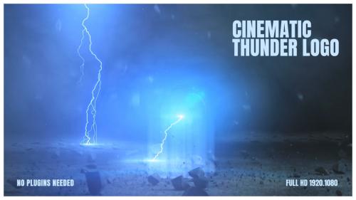 MotionArray - Cinematic Thunder Logo - 352574