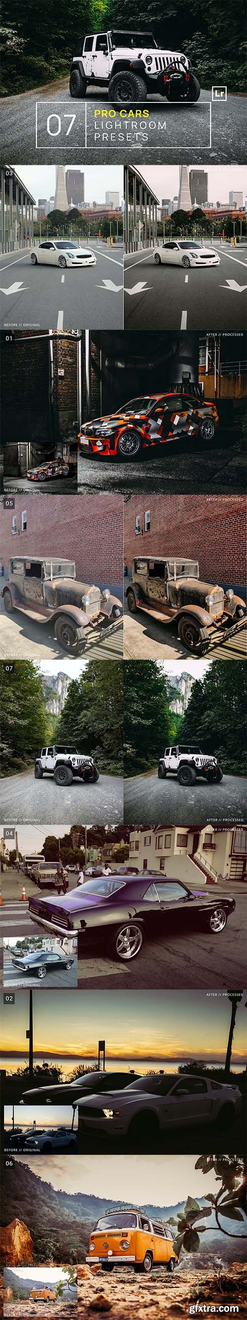 7 Pro Cars Lightroom Presets 7 Pro Cars Lightroom Presets
