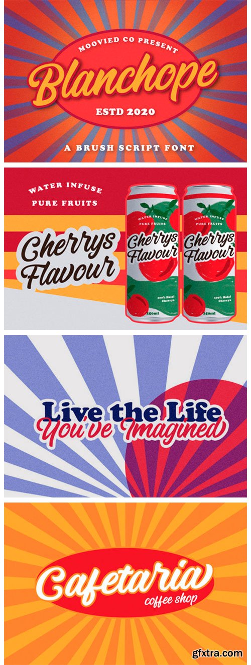 Blanchope Font Blanchope Font