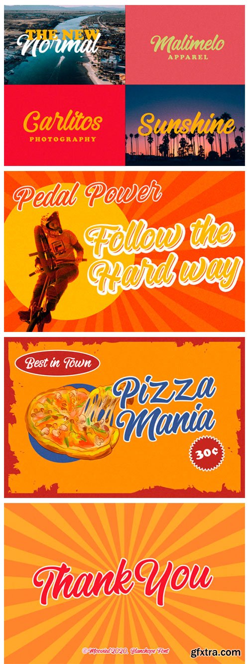 Blanchope Font Blanchope Font