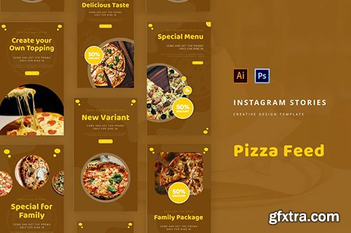 Pizza Instagram Story