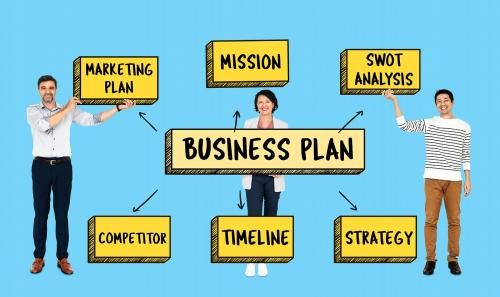 Team with a business plan - 504215