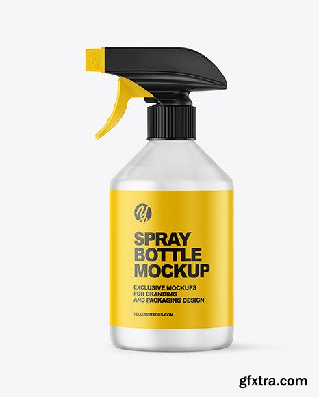 Download Frosted Spray Bottle Mockup 59223 Gfxtra Yellowimages Mockups