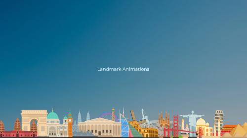 MotionArray - Landmark Animations - 616401