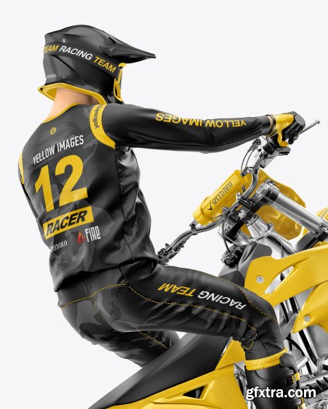Motocross Racing Kit Mockup 59256