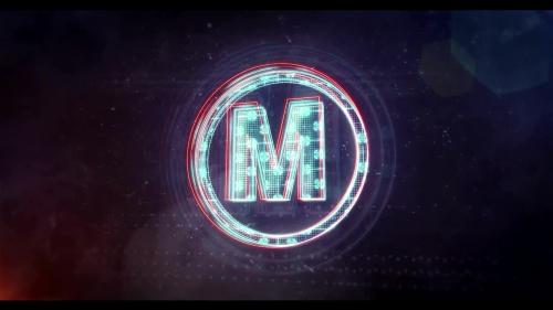 MotionArray - Glitch Neon Logo 2 - 105051
