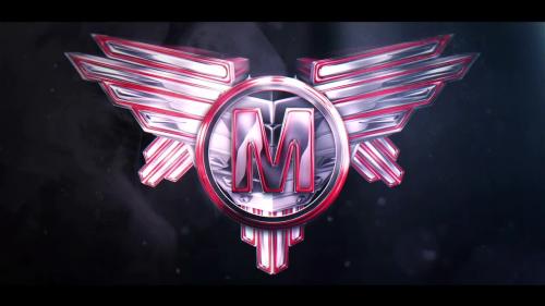 MotionArray - Epic Steel Wings Logo - 107515