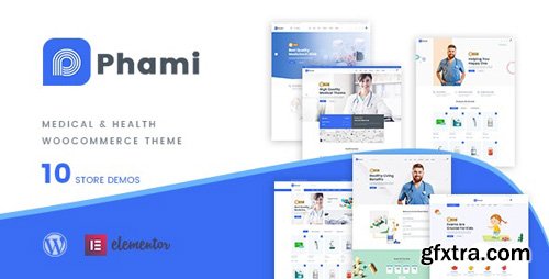 ThemeForest - Phami v1.0.4 - Medical & Health WooCommerce Theme - 26412195