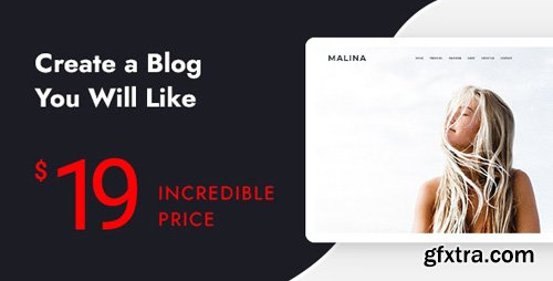 ThemeForest - Malina v1.9.5 - Personal WordPress Blog Theme - 23030474