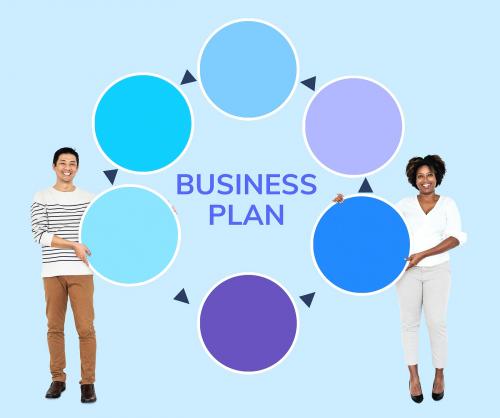 Partners with a business plan - 504329