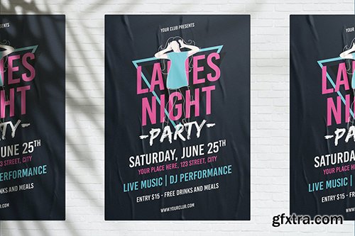 Ladies Night Party Flyer