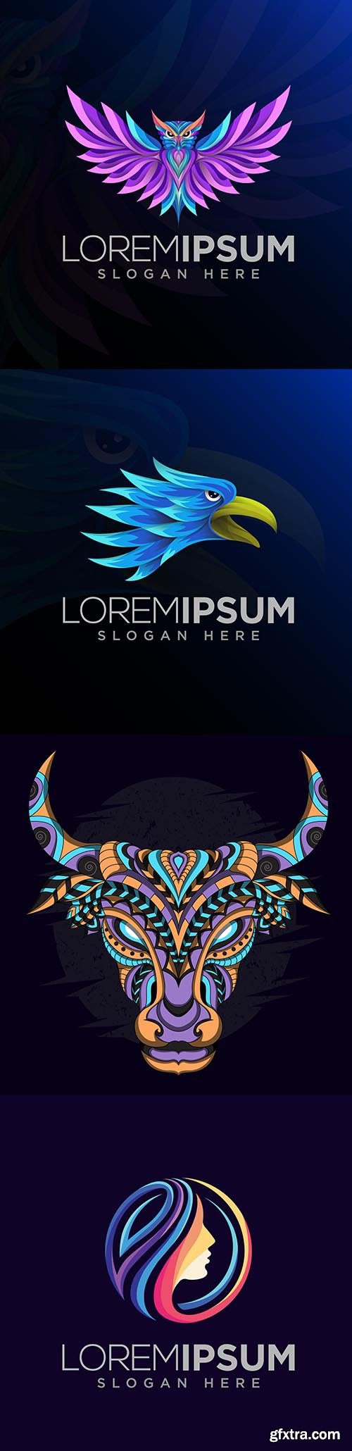 Colorful Logo Template Set