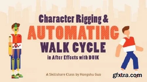 Motion Graphics: Character Rigging & Automating Walk Cycle in After Effects