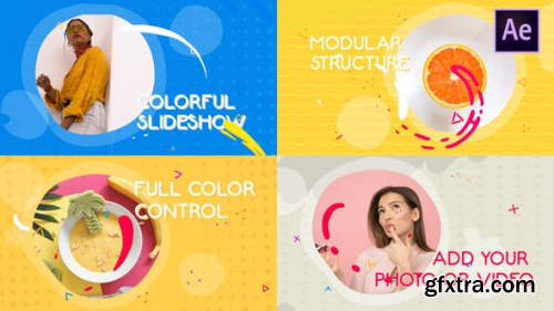 Videohive Colorful Liquid Slideshow | After Effects 27093507