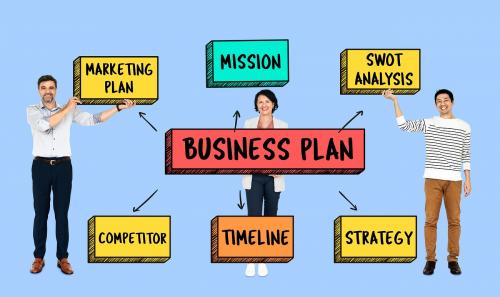 Team with a business plan - 503827