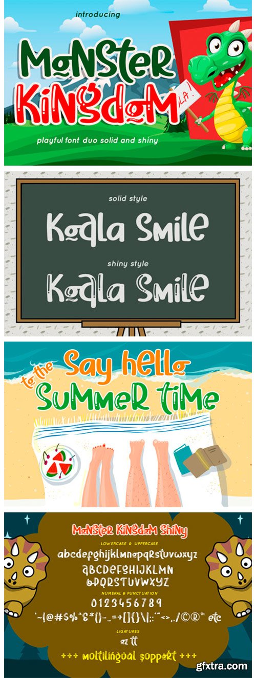 Monster Kingdom Font Monster Kingdom Font