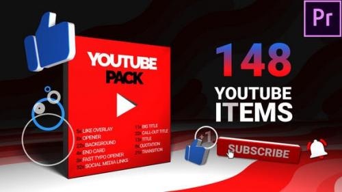 Videohive - Youtube Pack - MOGRT for Premiere