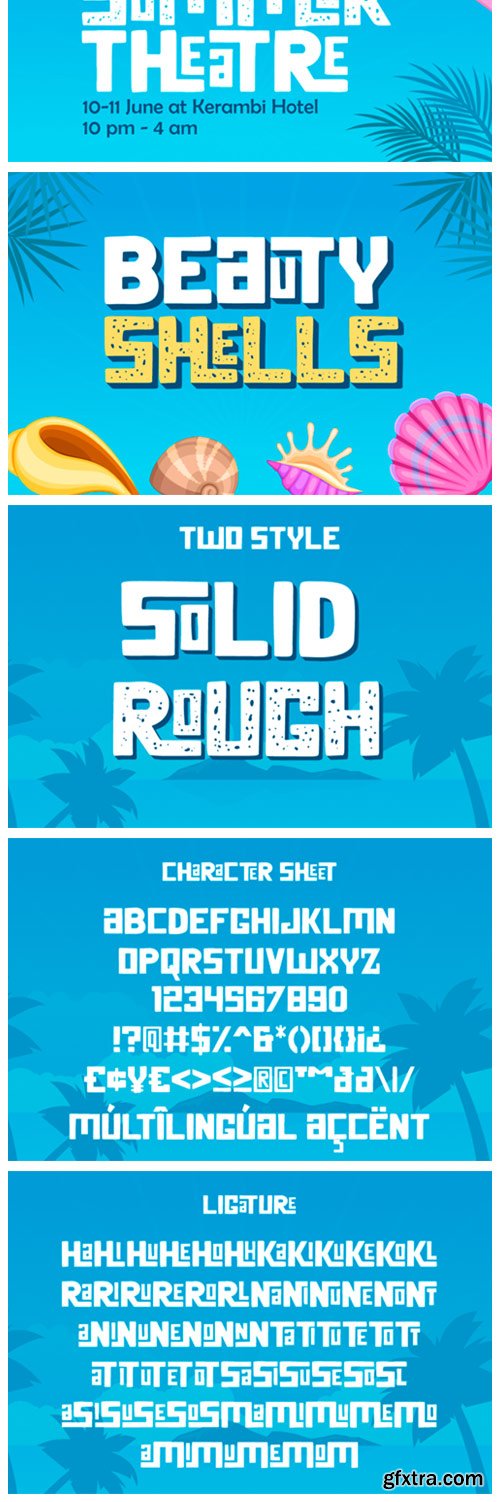 Summer Square Font Summer Square Font
