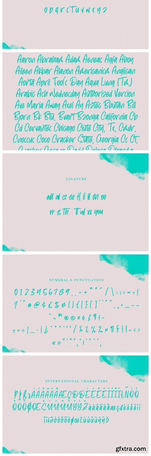 Summer Vacation Font Summer Vacation Font