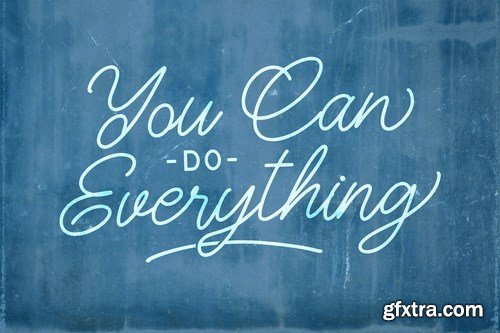 The Gallery - Monoline Script Font