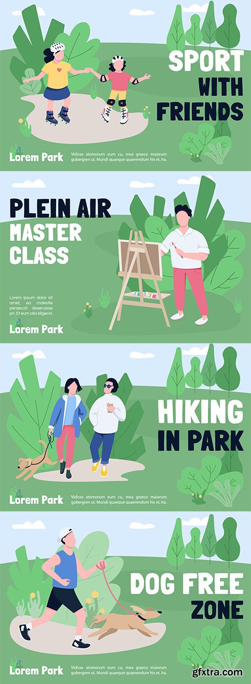 Walking People Concept