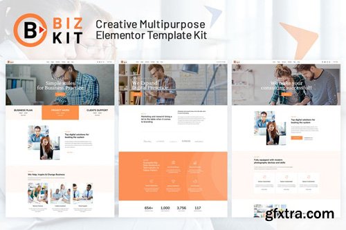ThemeForest - BizKit v1.0 - Multipurpose Business Template Kit - 27104268