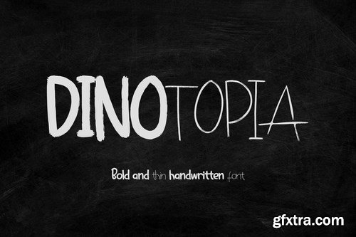 Dinotopia - Handwritten Font