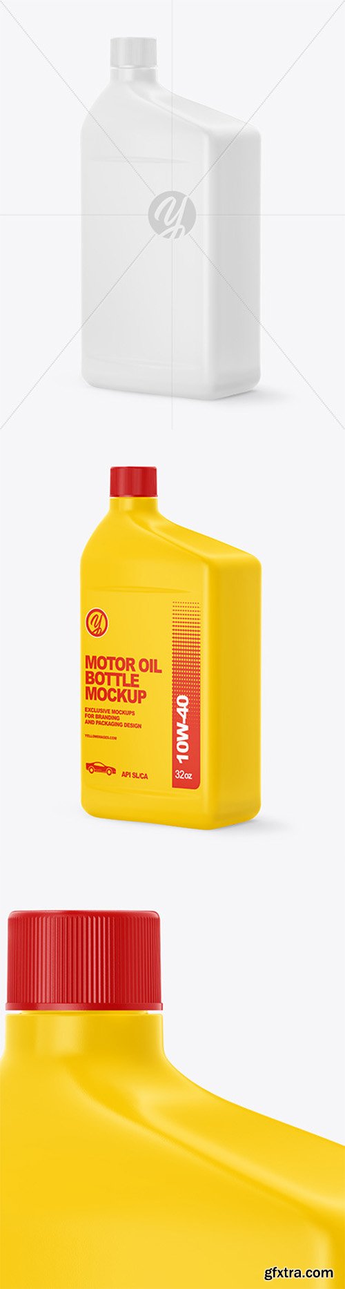 Motor Oil Bottle Mockup 61592