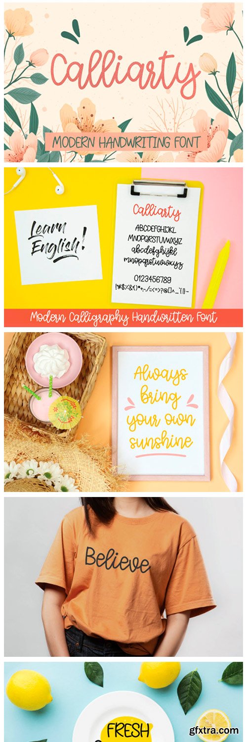 Calliarty Font