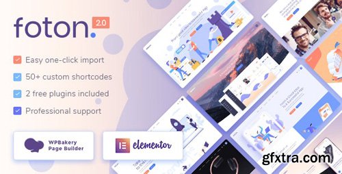 ThemeForest - Foton v1.5.1 - Software and App Landing Page Theme - 22251705 - NULLED