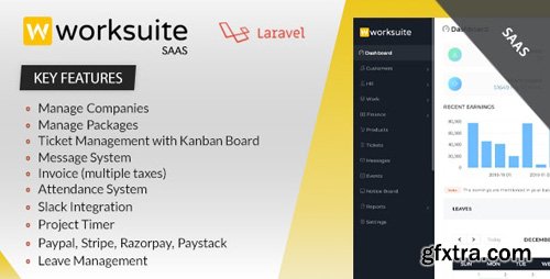 CodeCanyon - Worksuite Saas v3.7.2 - Project Management System - 23263417 - NULLED