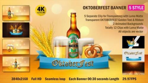 Videohive - OktoberFest Banner 4k