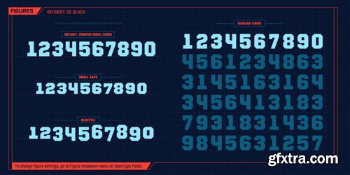 Refinery Font Family