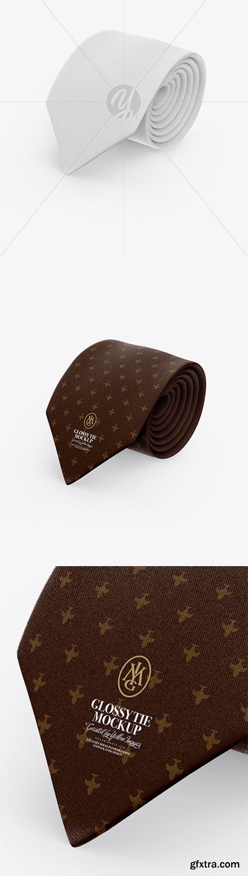 Matte Tie Mockup 24777
