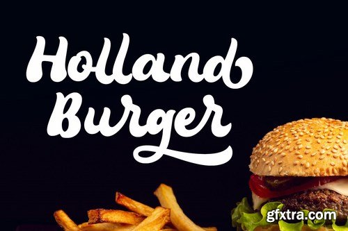 Rösti Creamy - Bold Script Font