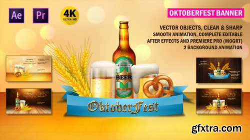 Videohive Oktoberfest Banner Card 24740979