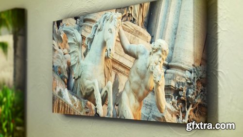 Videohive Canvas Wrap Photo Gallery 10827081 Videohive Canvas Wrap Photo Gallery 10827081