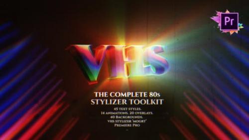 Videohive - The Complete 80s Title Toolkit For Premiere Pro MOGRT